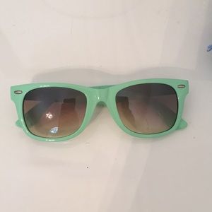 mint green sunglasses